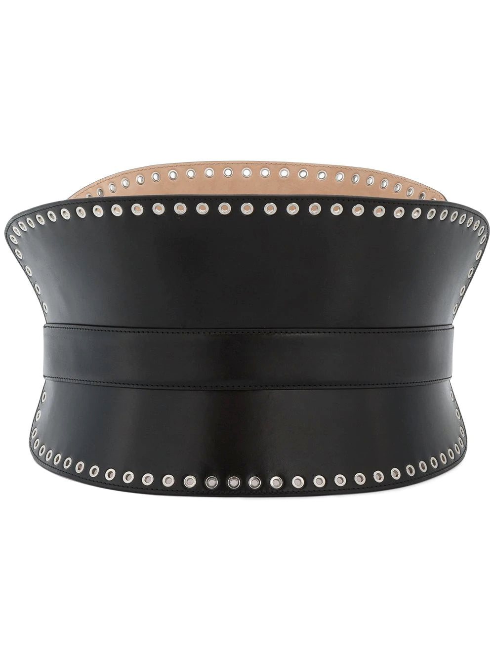 Buy & Consign Authentic Alexander Mcqueen Studded Leather Corset Belt Black at The Plush Posh