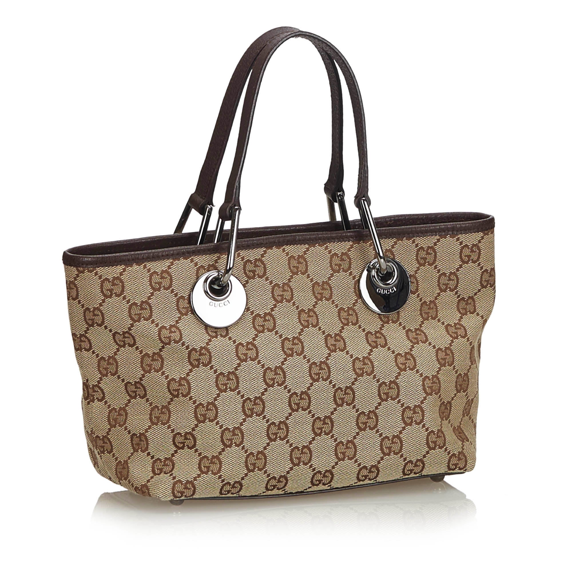 Buy & Consign Authentic Gucci GG Canvas Eclipse Tote Bag at The Plush Posh