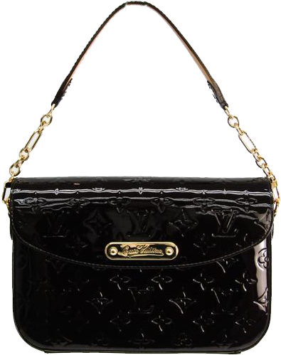 Preowned Authentic Louis Vuitton Amarante Monogram Vernis Rodeo Drive Bag
