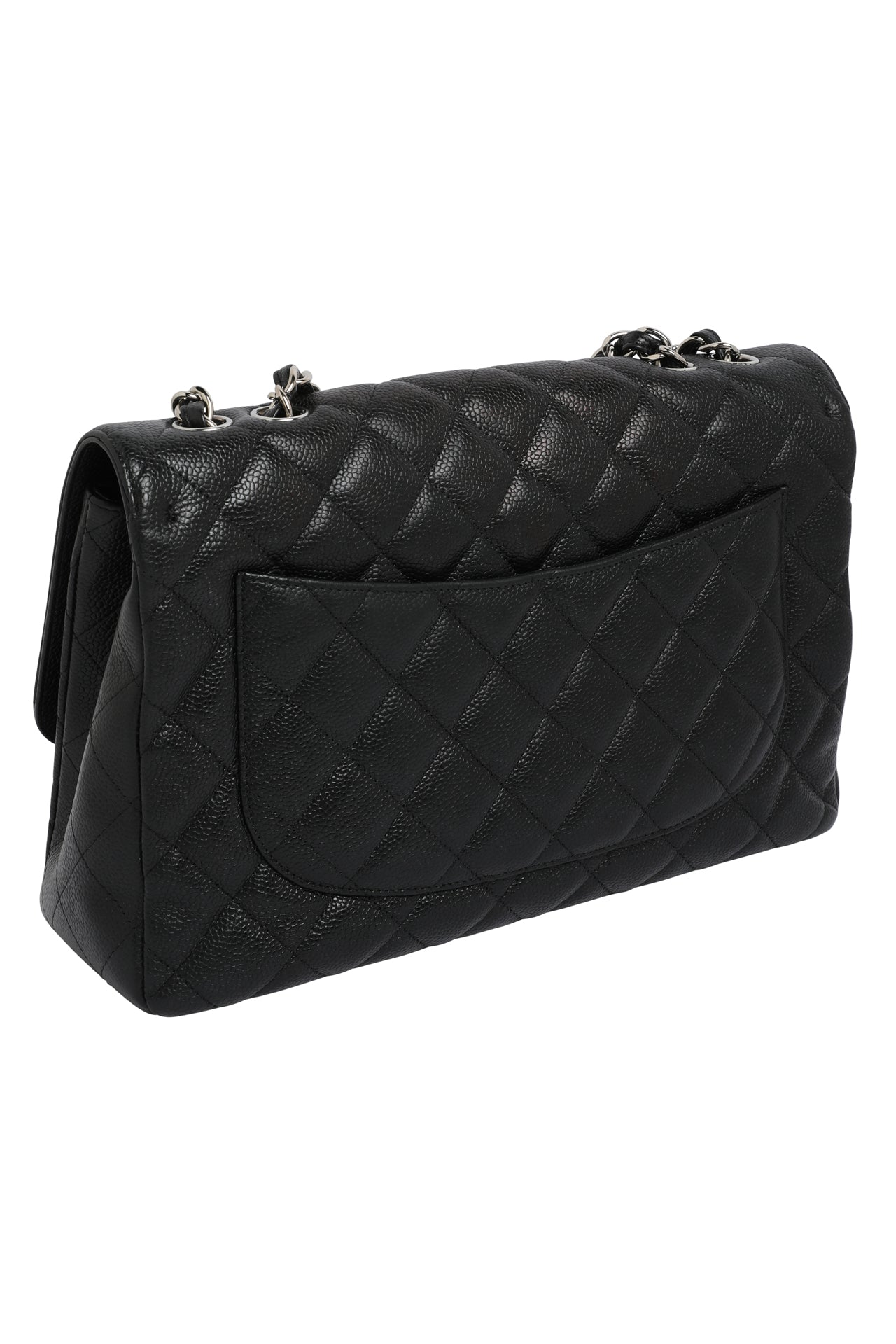 Chanel Caviar Quilted Single Flap Bag Jumbo