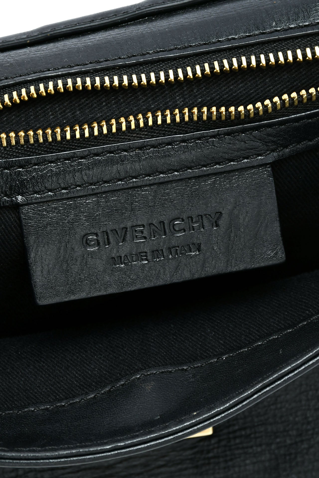 Givenchy Shark Flap Black Leather Cross Body Bag