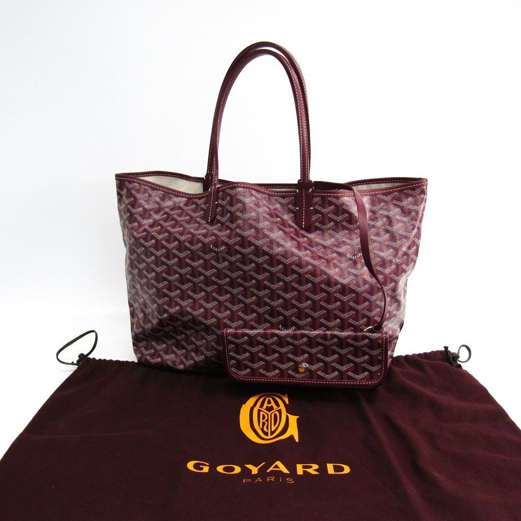 Buy & Consign Authentic Goyard Goyardine Saint Louis PM Bordeaux at The Plush Posh