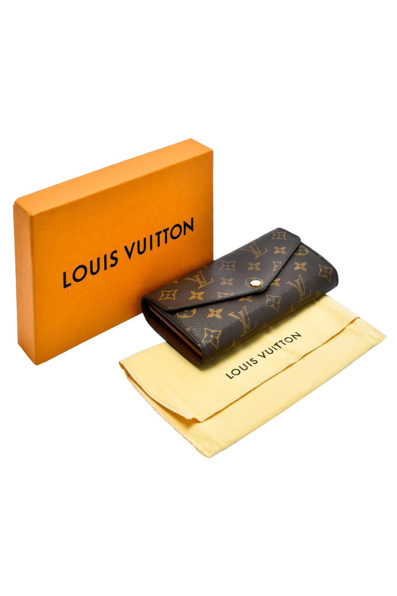 Louis Vuitton Monogram Coated Canvas Continental Long Wallet