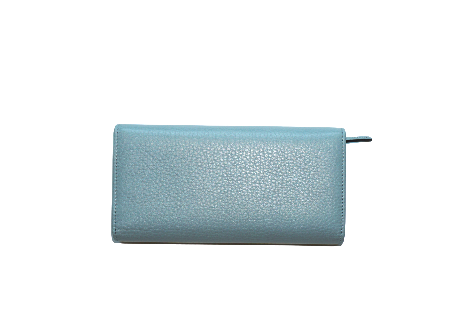 Gucci Pebbled Calfskin Wallet Light Blue