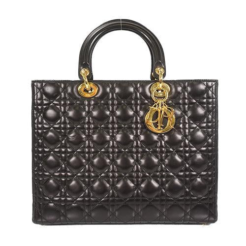Buy & Consign Authentic Lady Dior Large Tote at The Plush Posh