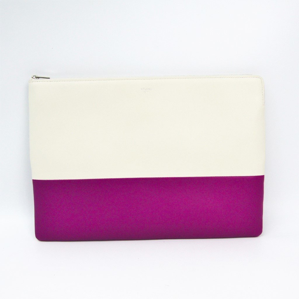 Buy & Consign Authentic Celine Bicolor Leather Large Zipped Multifunction Wallet at The Plush Posh