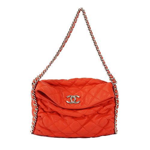 Buy & Consign Authentic Chanel Red Mini Chain Shoulder Bag at The Plush Posh
