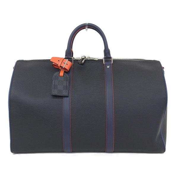 Buy & Consign Authentic Louis Vuitton Navy Orange Epi Damier Graphite 50 Travel Boston Bag at The Plush Posh