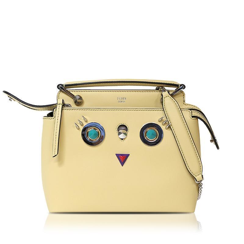 Buy & Consign Authentic Limited Edition Fendi Small Dot Com Bag With Face Detail at The Plush Posh