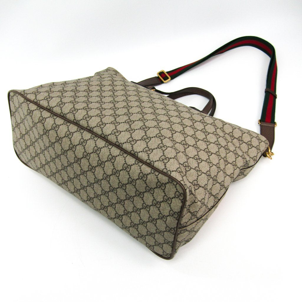 Buy & Consign Authentic Gucci Courrier Soft GG Supreme Tote at The Plush Posh