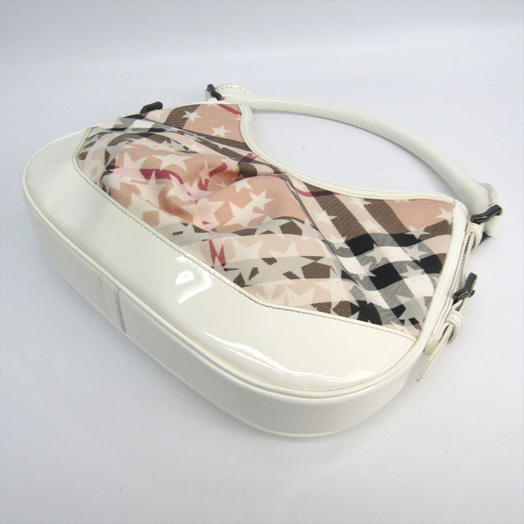 Buy & Consign Authentic Burberry Star Printed Hobo Cream at The Plush Posh