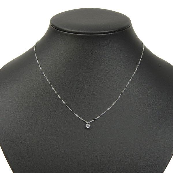 Buy & Consign Authentic Tiffany Platinum Solitaire Necklace at The Plush Posh