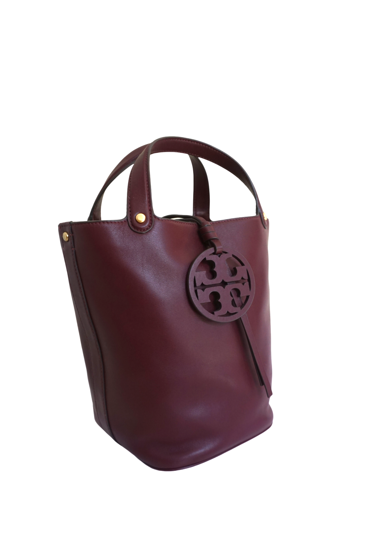 Tory Burch Leather Shopping Tote