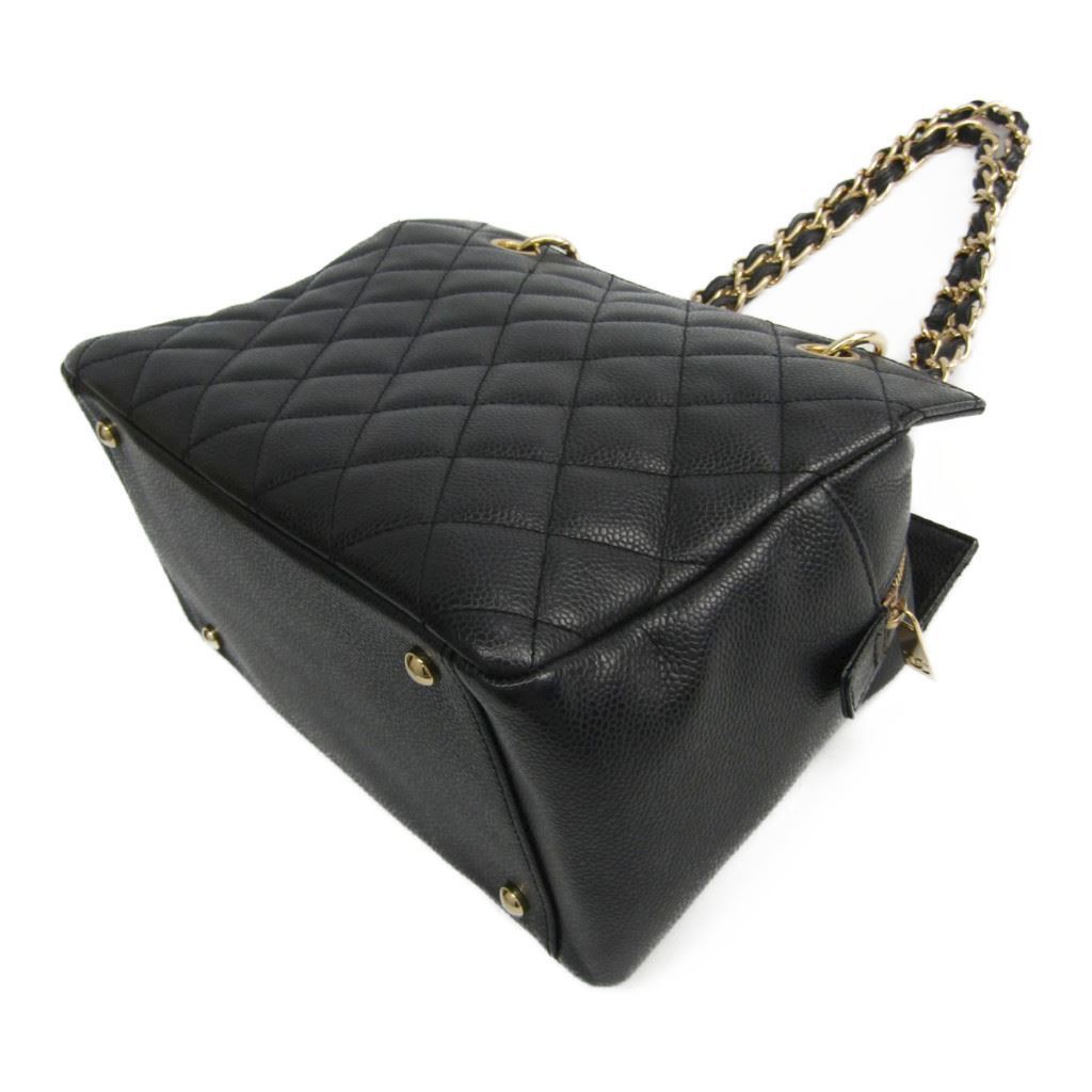 Buy & Consign Authentic Chanel Caviar Leather Petite Timeless Shopping Tote at The Plush Posh