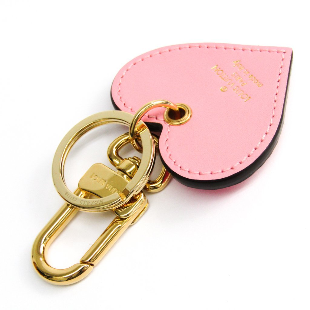 Buy & Consign Authentic Louis Vuitton Monogram Love Lock Bag Charm Keyring (Orange,Pink) at The Plush Posh
