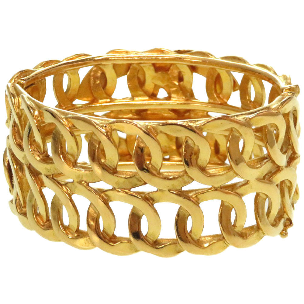 Buy & Consign Authentic Chanel Vintage Gold Coco Mark Bangle at The Plush Posh