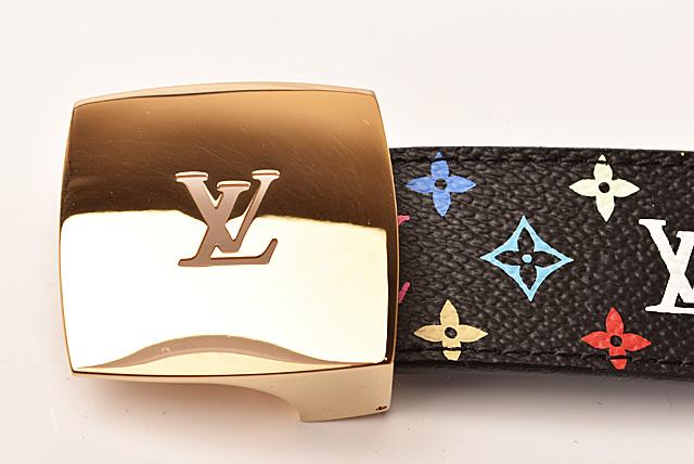 Buy & Consign Authentic Louis Vuitton Multicolor LV Cut Reversible Belt at The Plush Posh