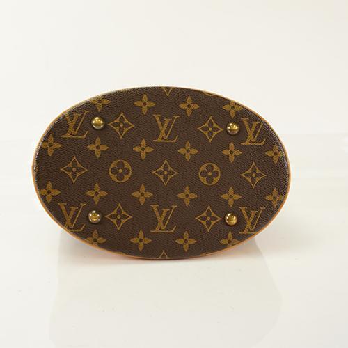 Buy & Consign Authentic Louis Vuitton Monogram Canvas Petit Bucket Bag at The Plush Posh