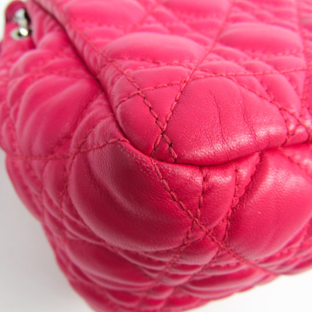 Buy & Consign Authentic Dior Pink Cannage Quilted Leather New Lock Flap Bag at The Plush Posh