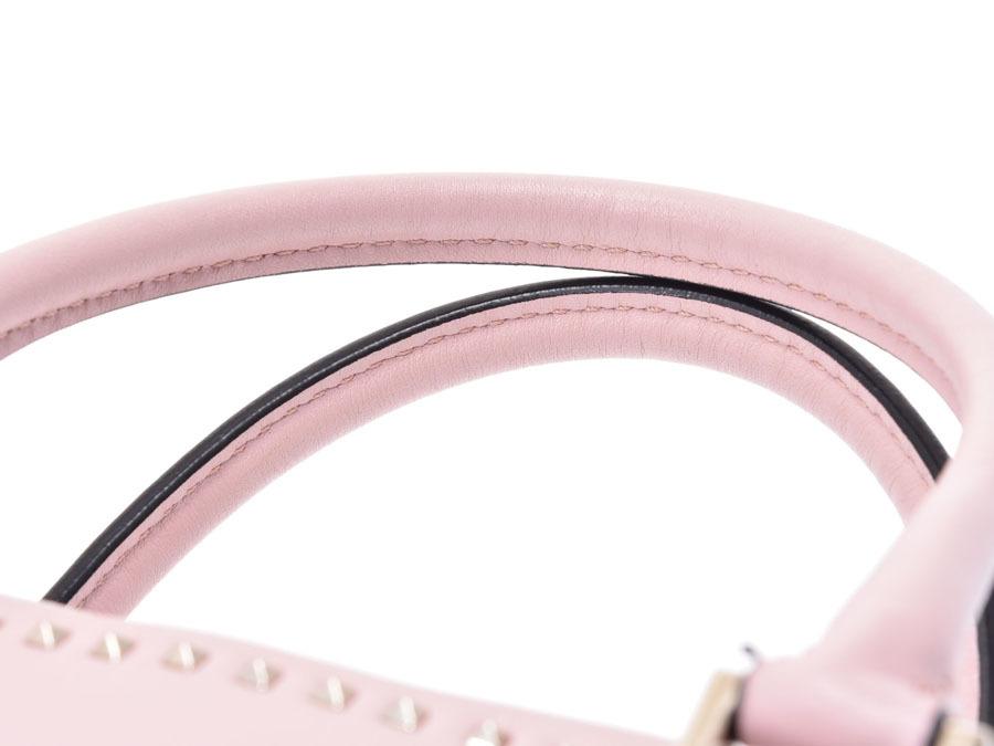 Buy & Consign Authentic Valentino RockStud 2 Way Handbag Pink at The Plush Posh