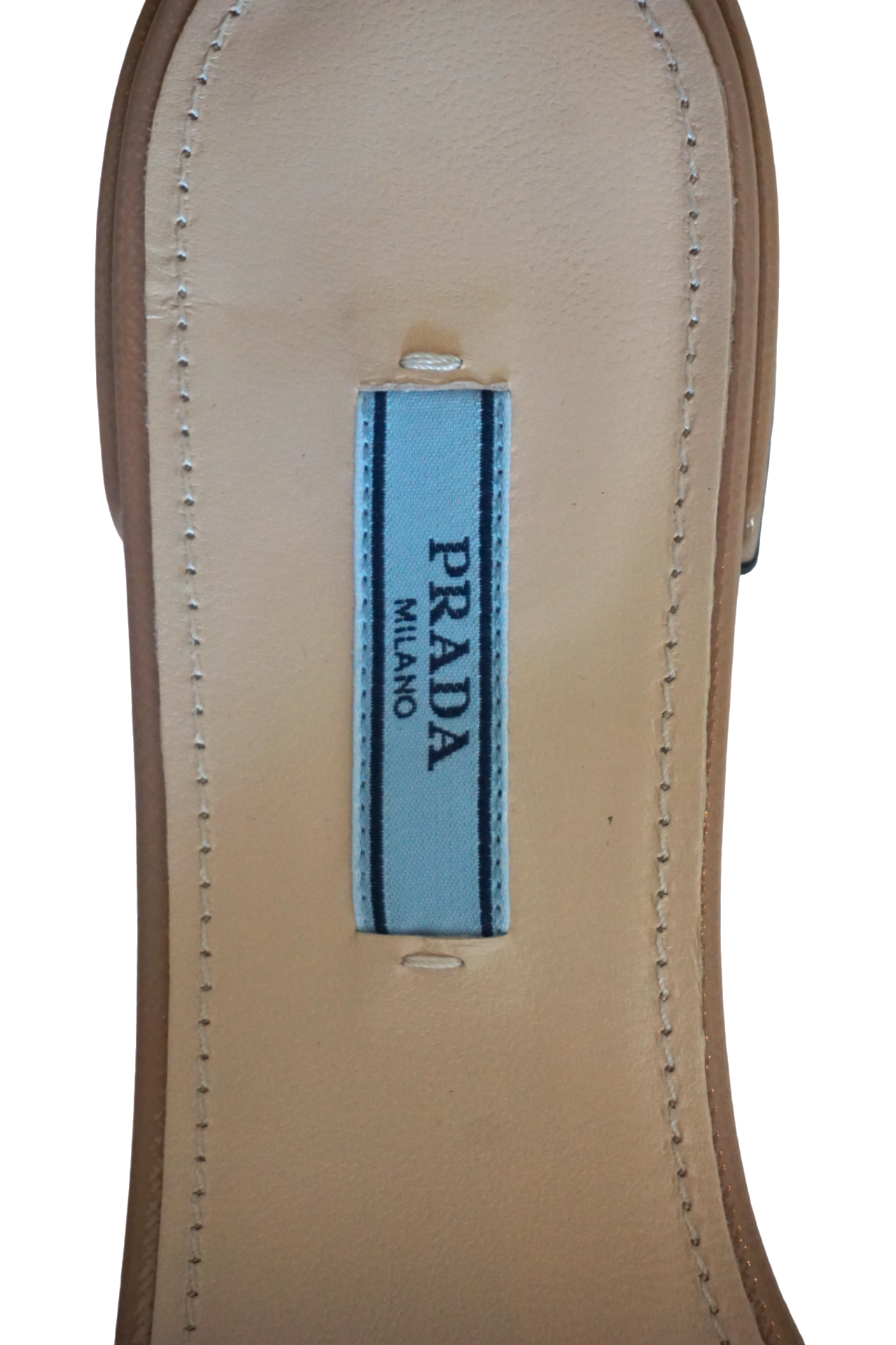 Prada Saffiano Leather Flats
