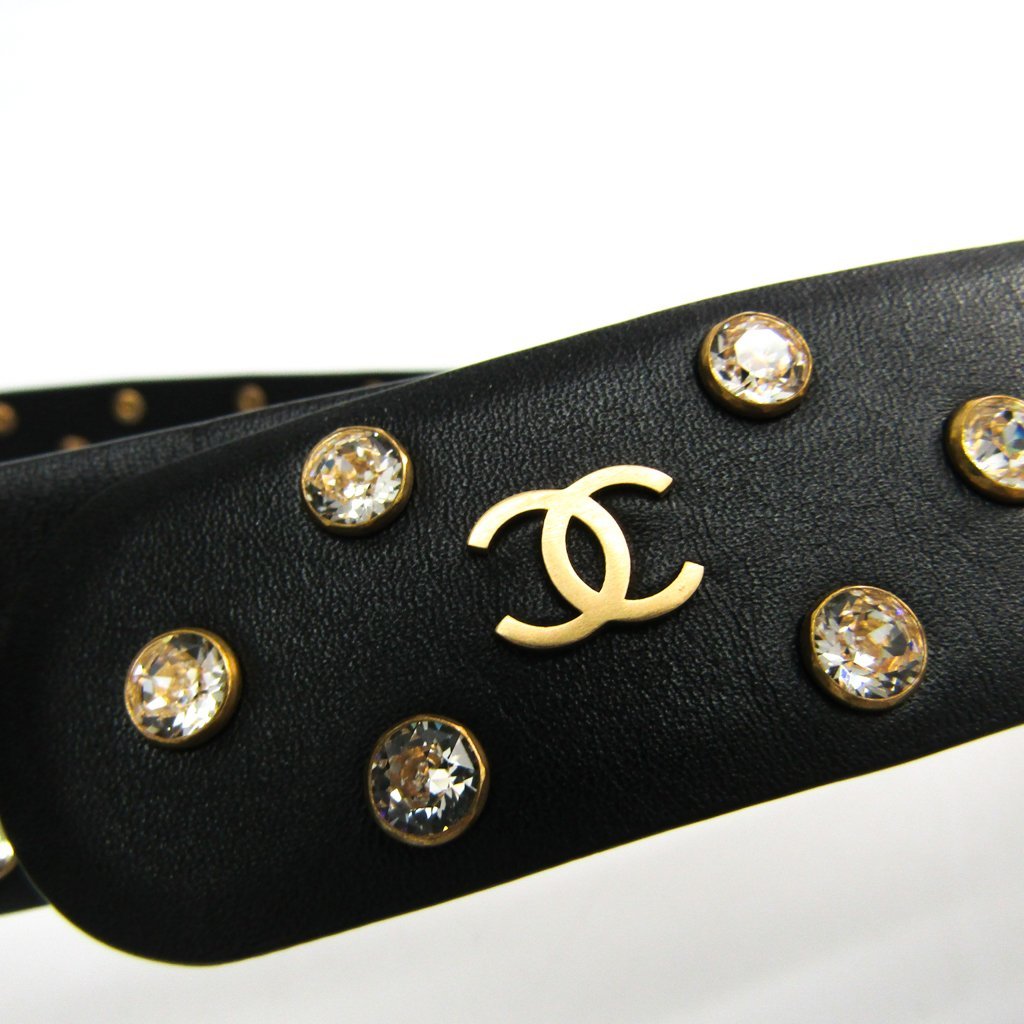 Buy & Consign Authentic Chanel Women's Leather Belt Black 75 at The Plush Posh