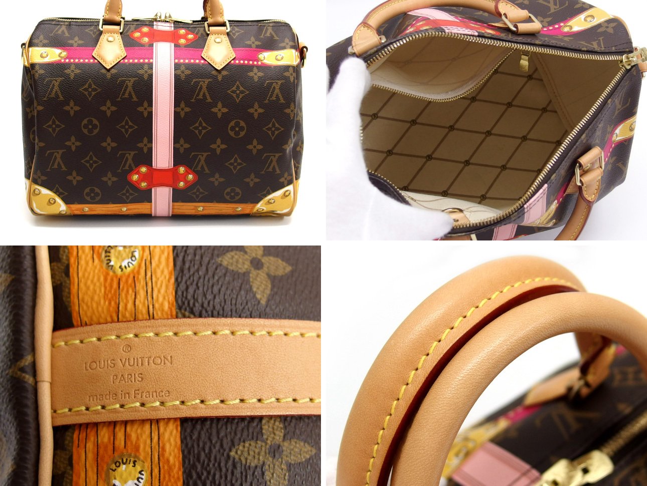 Buy & Consign Authentic Louis Vuitton Monogram Summer Trunks Speedy Bandouliere 30 at The Plush Posh