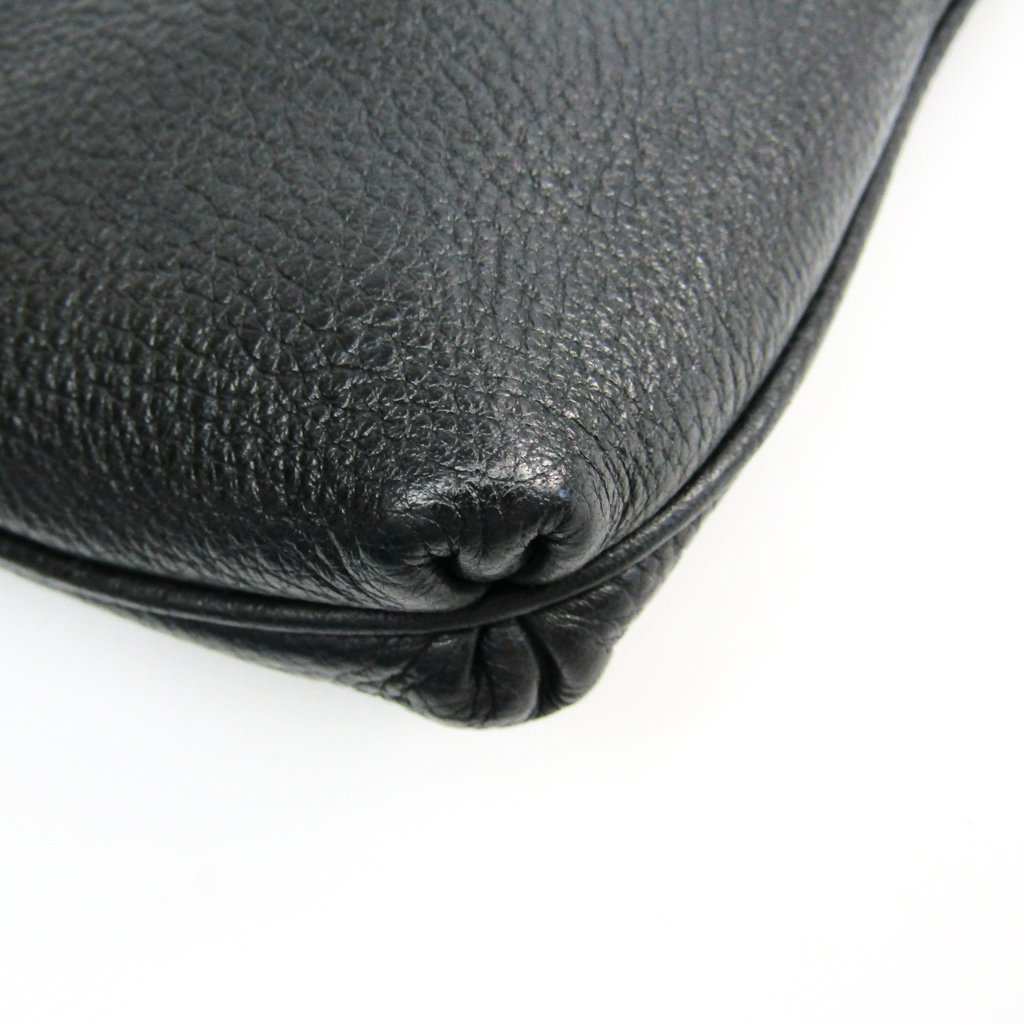 Buy & Consign Authentic Salvatore Ferragamo Gancini Black Shoulder Bag at The Plush Posh