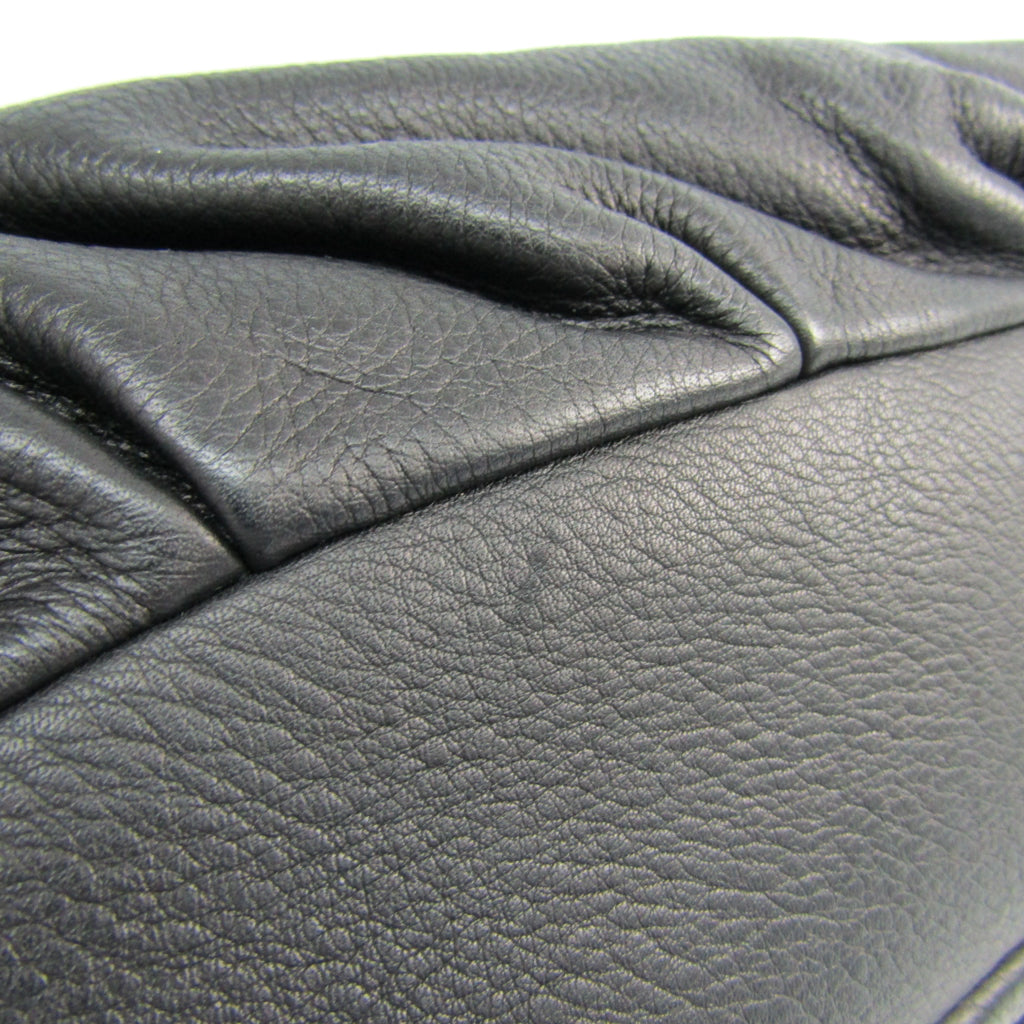 Buy & Consign Authentic Miu Miu Women's Leather Handbag Dark Brown at The Plush Posh