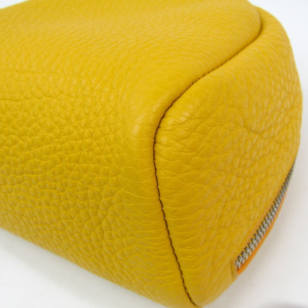 Buy & Consign Authentic Fendi Yellow Leather Pouch at The Plush Posh