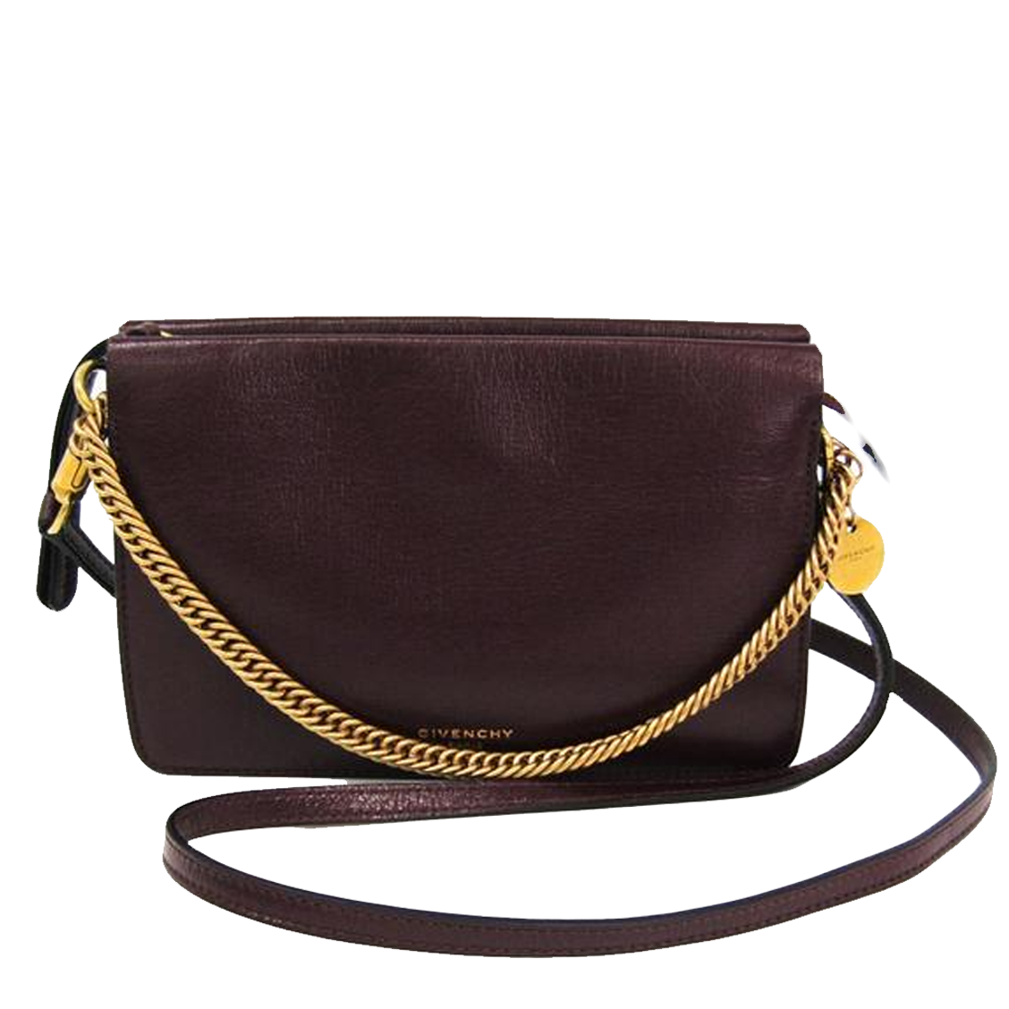 Buy & Consign Authentic Givenchy Bordeaux Clutch at The Plush Posh