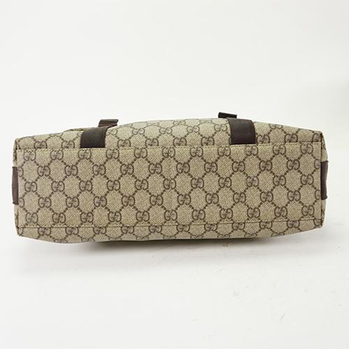 Buy & Consign Authentic Gucci GG Coated Canvas Messenger Bag Brown at The Plush Posh