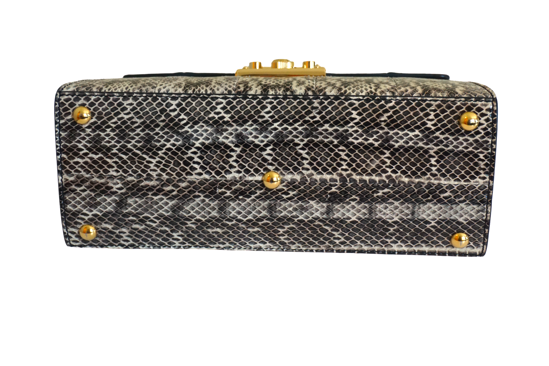 Gucci Small Osiride Snakeskin Handle Bag