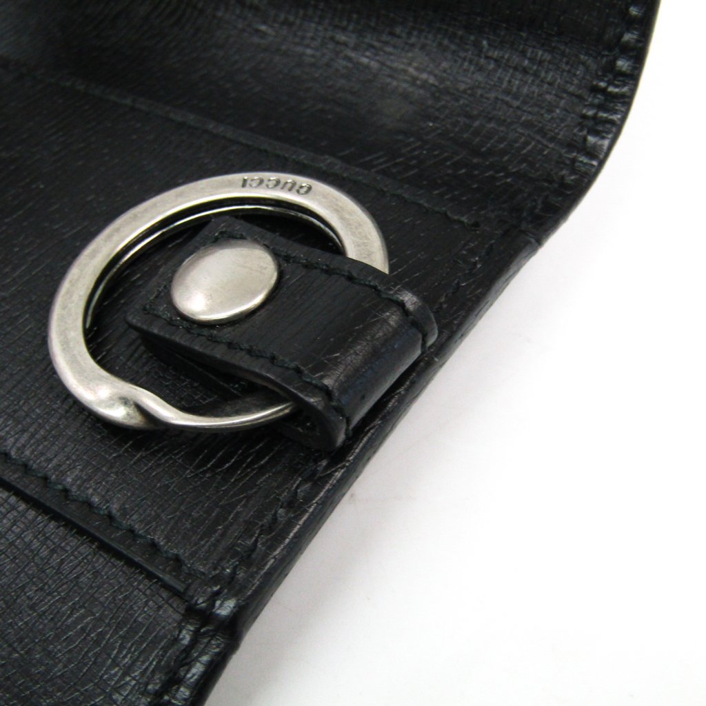 Buy & Consign Authentic Gucci Interlocking Men Leather Key Case Black at The Plush Posh