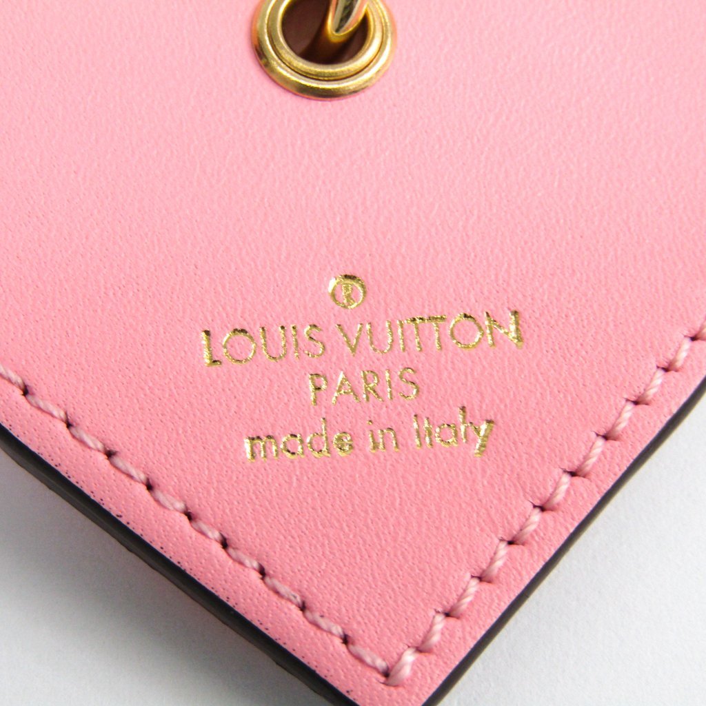 Buy & Consign Authentic Louis Vuitton Monogram Love Lock Bag Charm Keyring (Orange,Pink) at The Plush Posh
