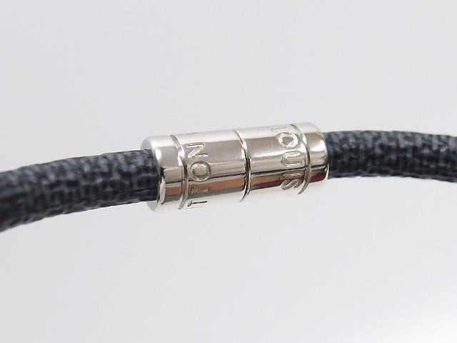Buy & Consign Authentic Louis Vuitton Damier Ebene Keep It Bracelet at The Plush Posh