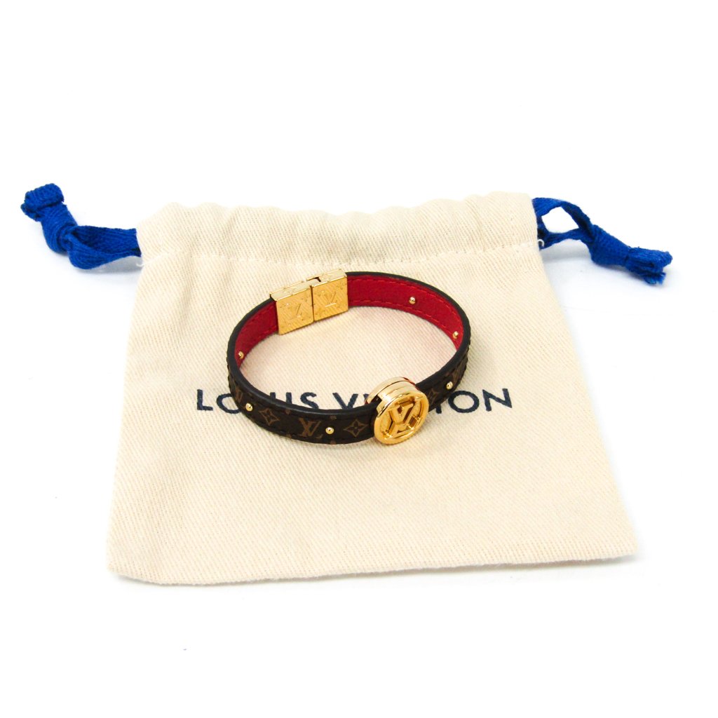 Buy & Consign Authentic Louis Vuitton Monogram LV Circle Bracelet Reversible at The Plush Posh