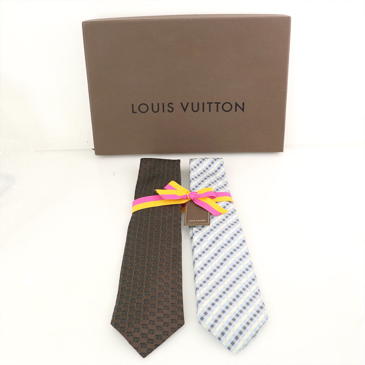 Buy & Consign Authentic Louis Vuitton Two Tie Set at The Plush Posh