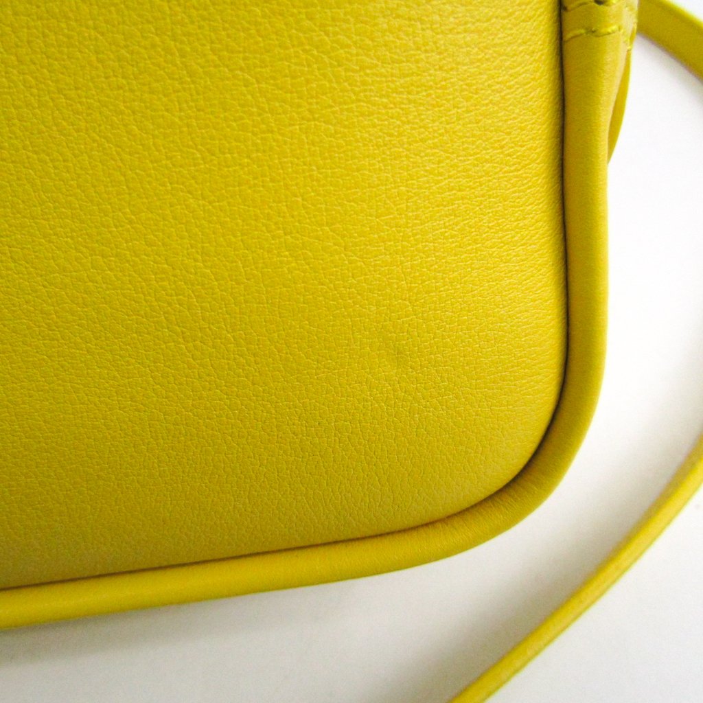 Buy & Consign Authentic Balenciaga Calfskin Square Bag XS Yellow at The Plush Posh