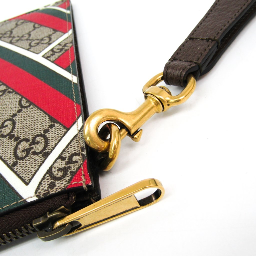 Buy & Consign Authentic Gucci GG Supreme Leather Clutch Bag at The Plush Posh