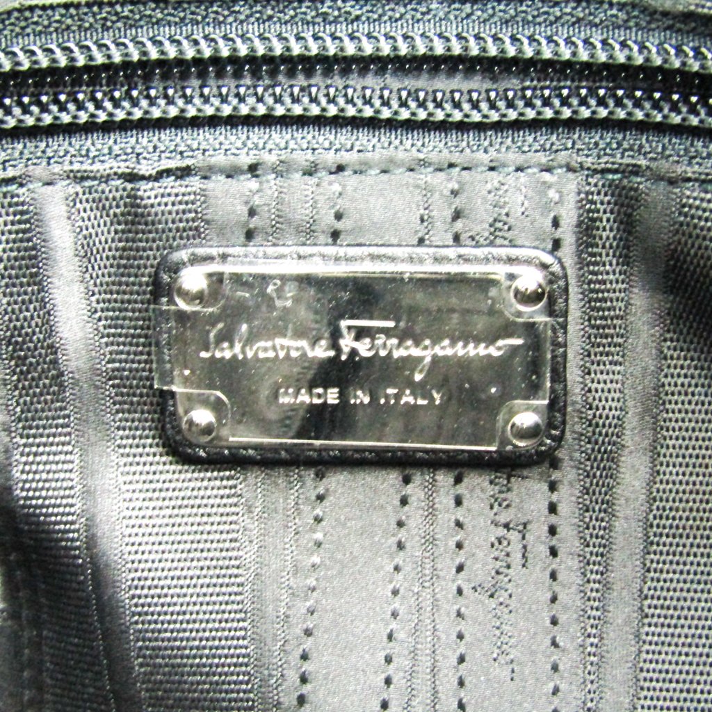 Buy & Consign Authentic Salvatore Ferragamo Gancini Black Shoulder Bag at The Plush Posh