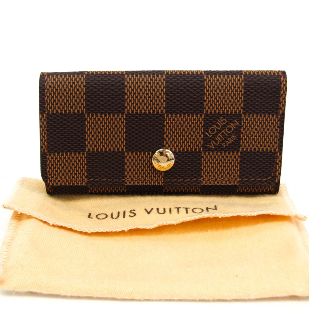 Buy & Consign Authentic Louis Vuitton Damier 4 Key Holder Case at The Plush Posh