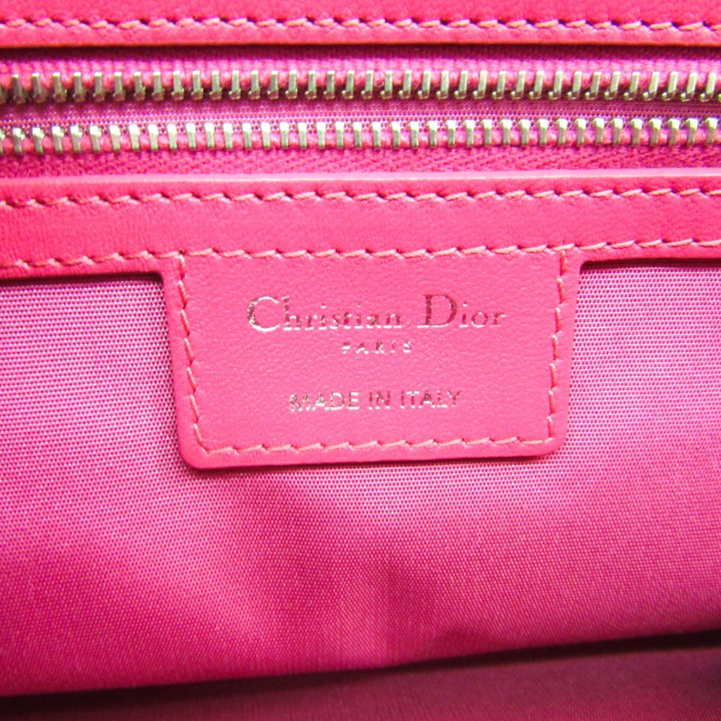 Buy & Consign Authentic Dior Pink Cannage Quilted Leather New Lock Flap Bag at The Plush Posh