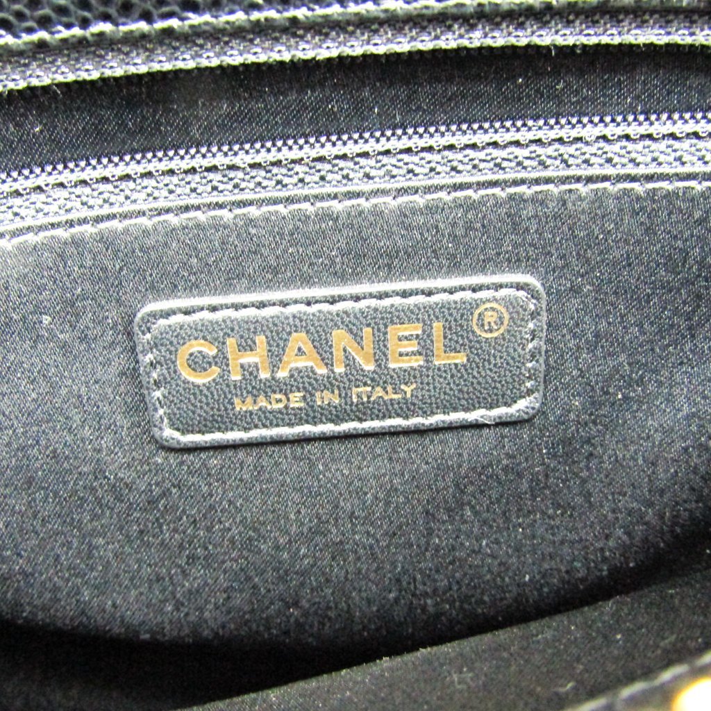 Buy & Consign Authentic Chanel Caviar Quilted Grand Shopping Tote GST Black at The Plush Posh