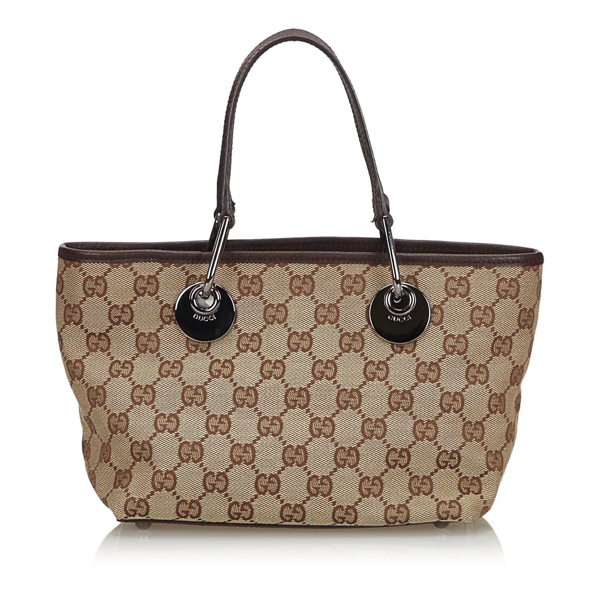 Buy & Consign Authentic Gucci GG Canvas Eclipse Tote Bag at The Plush Posh