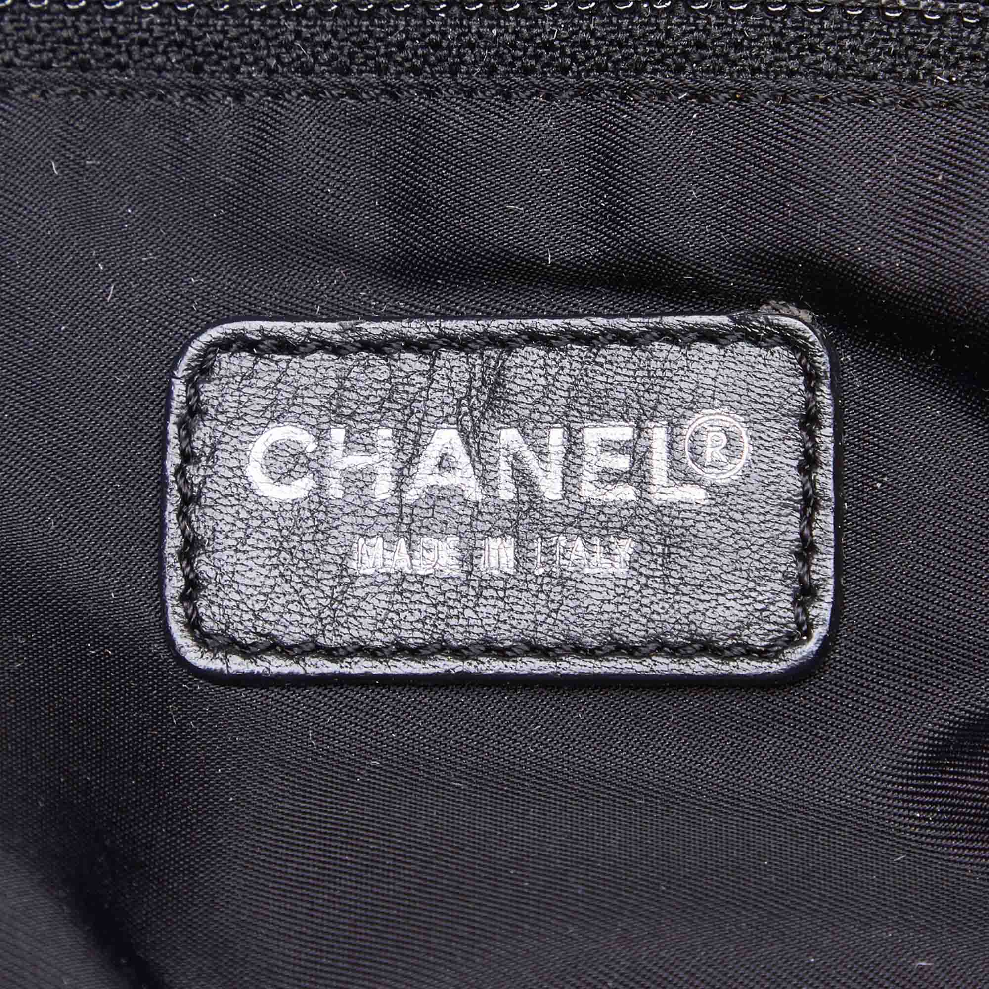 Buy & Consign Authentic Chanel New Travel Line Canvas Tote Black at The Plush Posh