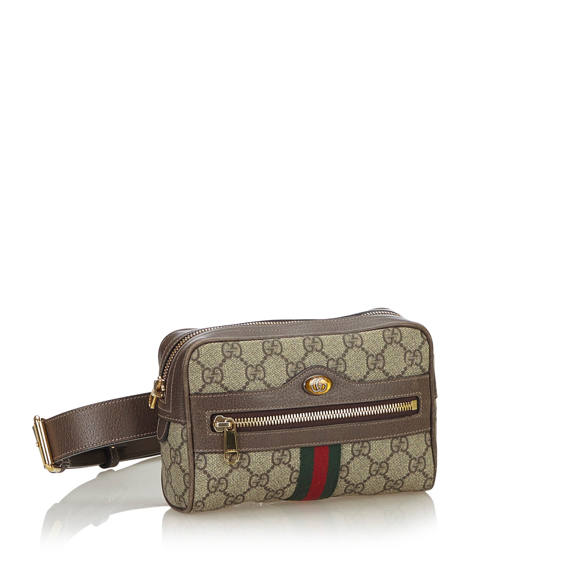 Buy & Consign Authentic Gucci GG Supreme Web Ophidia Belt Bag at The Plush Posh