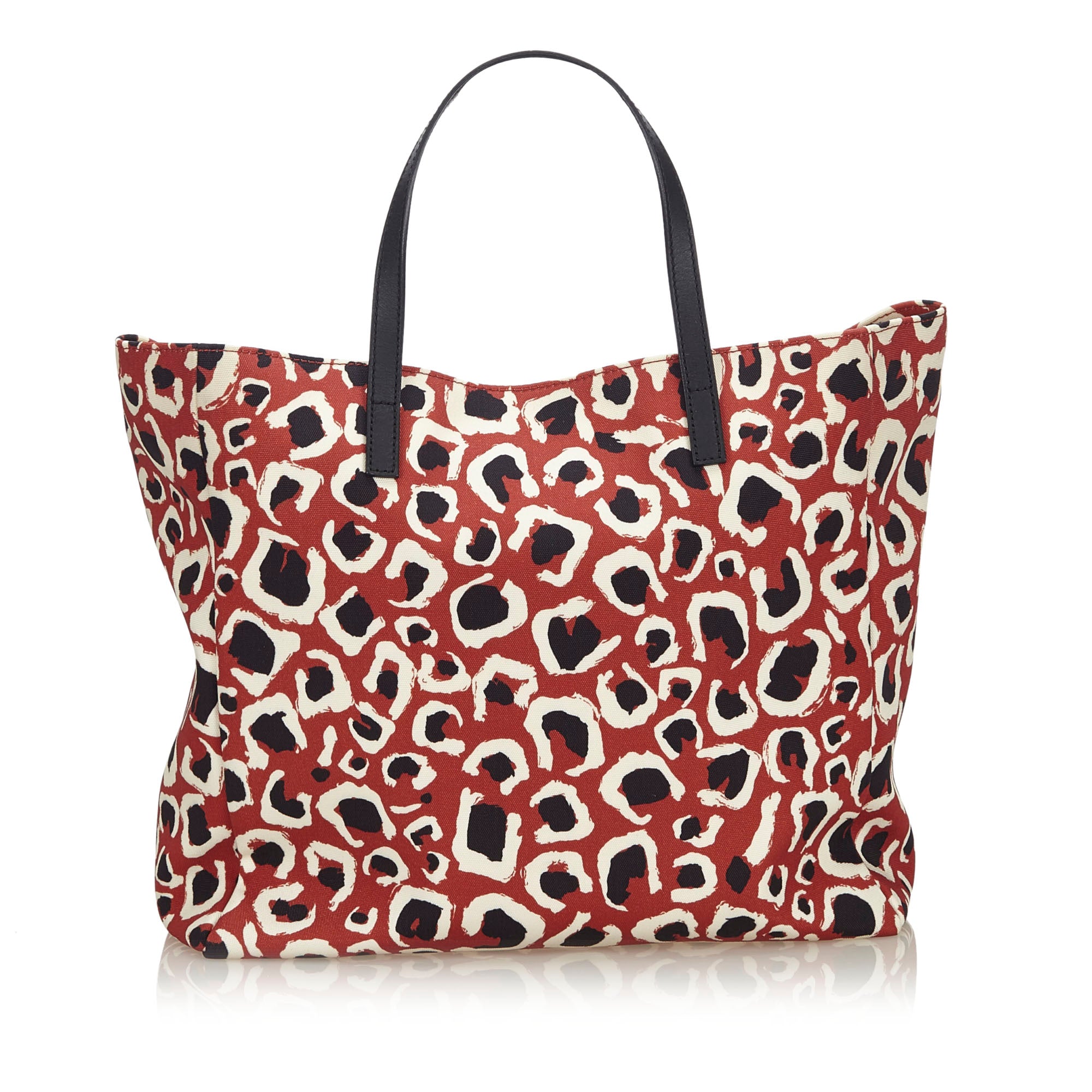 Buy & Consign Authentic Gucci Leopard Printed Nylon Tote Bag at The Plush Posh