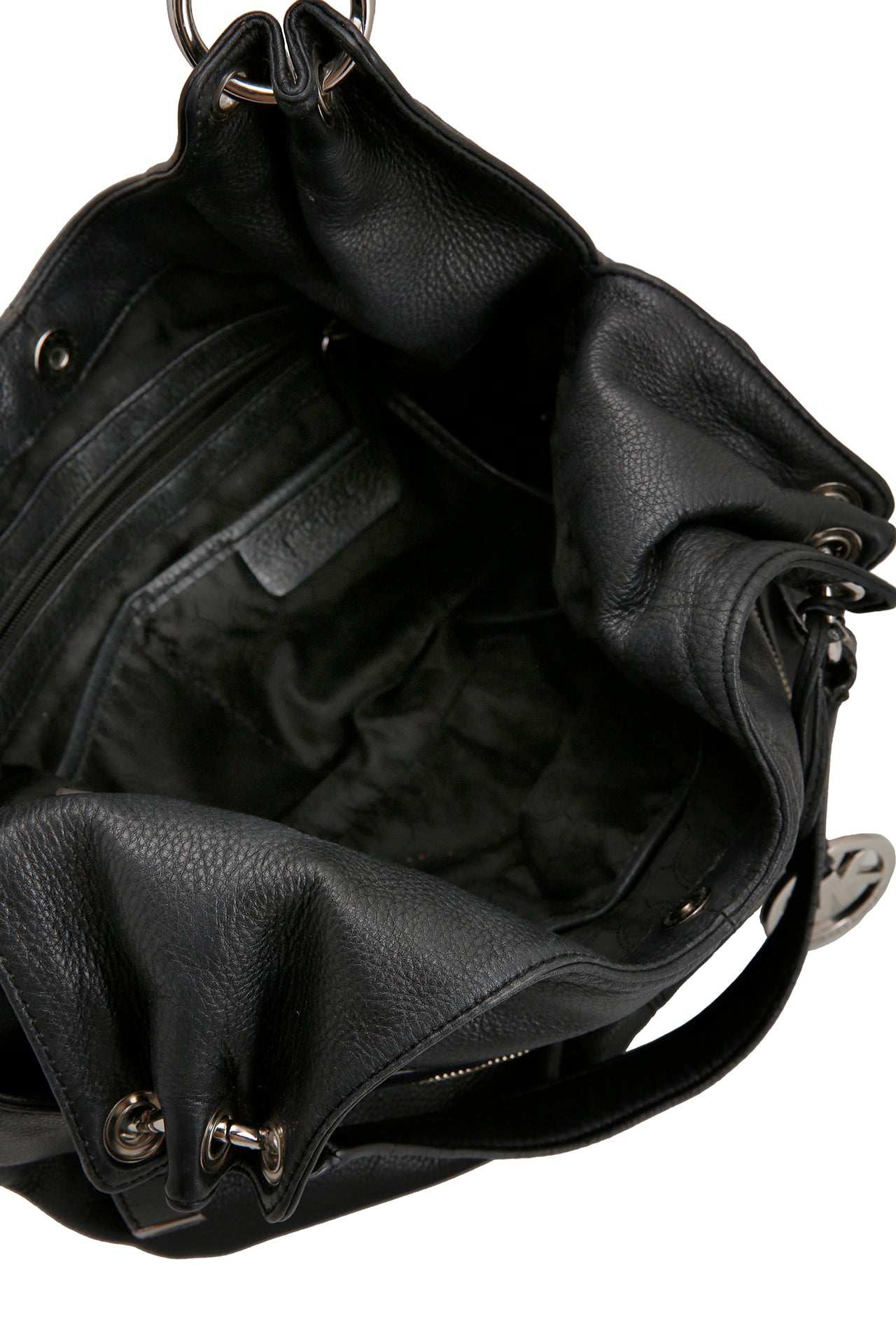Michael Kors Black Leather Large Layton Hobo