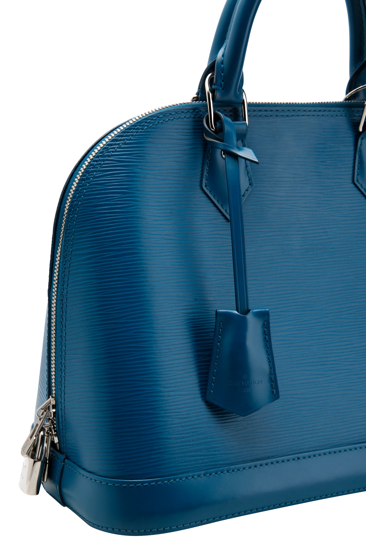 Louis Vuitton Epi Leather Alma PM Bag Blue